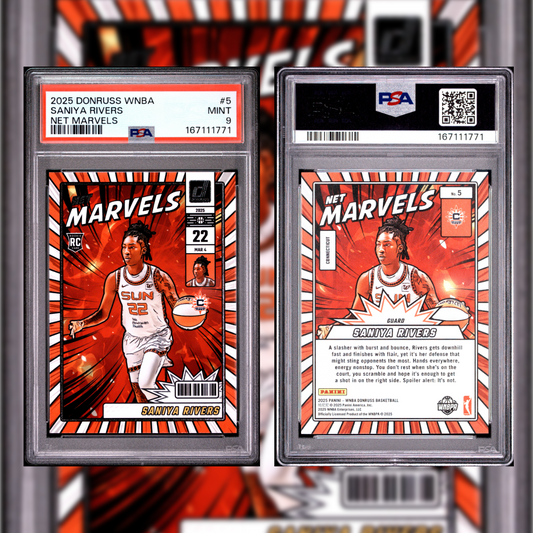 2025 Saniya Rivers #5 PSA 9 167111771