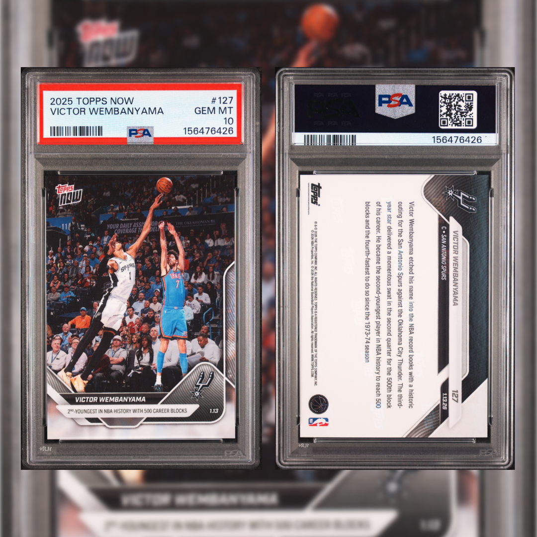 2025 Victor Wembanyama #127 PSA 10 156476426