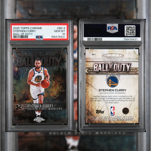2025 Stephen Curry #BD-9 PSA 10 156476431