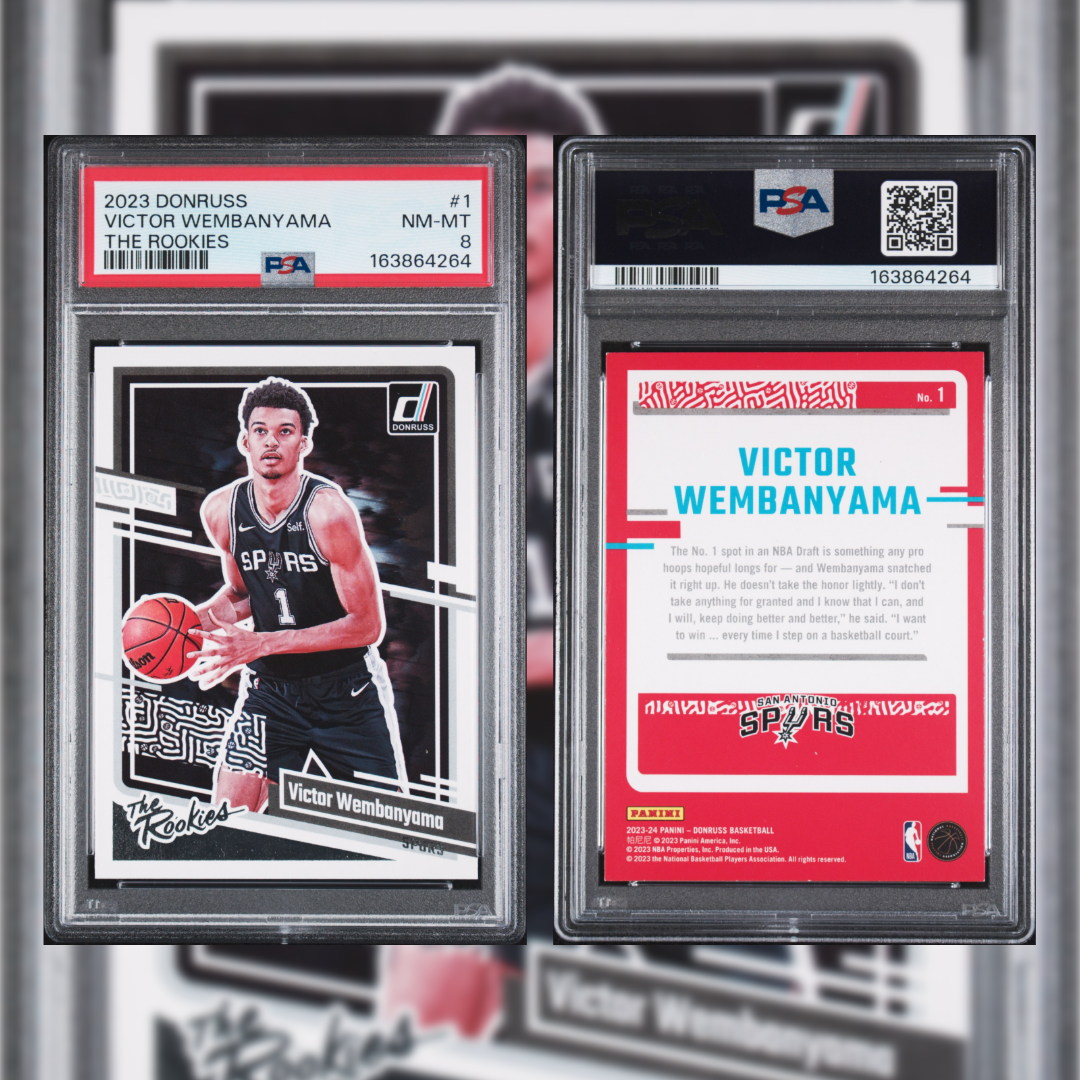 2023 Victor Wembanyama #1 PSA 8 163864264