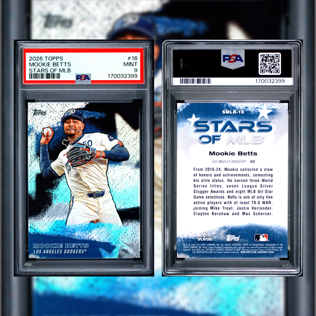 2026 Mookie Betts #16 PSA 9 170032399