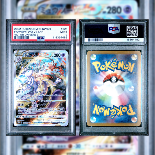 2022 Japanese Mewtwo VSTAR #221 PSA 9 118364482