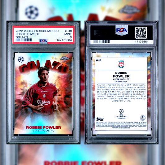 2022-23 Robbie Fowler #G18 PSA 9 147176564