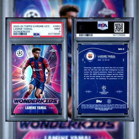 2023-24 Lamine Yamal #WK3 PSA 9 147176565