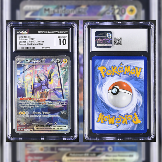 2023 Miraidon ex #244 CGC GEM MINT 10 6101239009