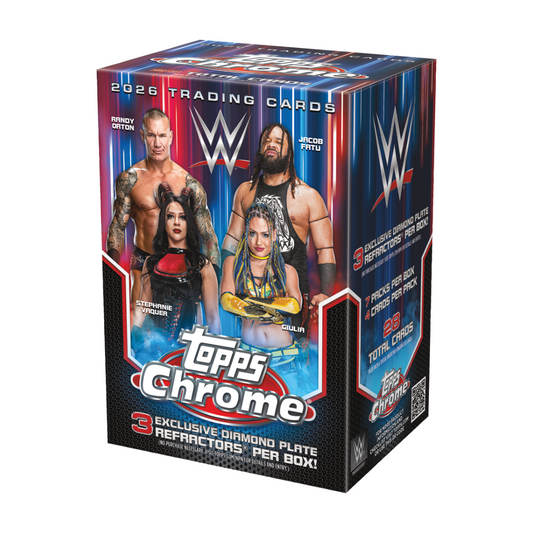 2026 Topps WWE Chrome Wrestling Value Box