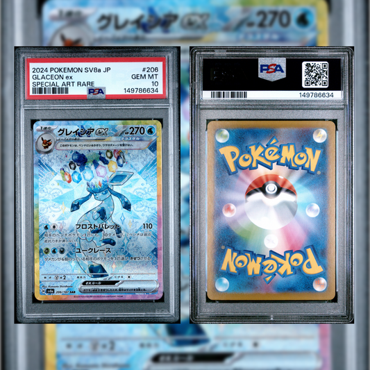 2024 Japanese Glaceon ex #206 PSA 10 149786634