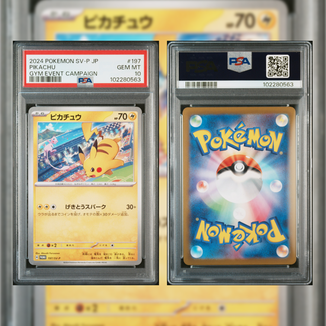 2024 Japanese Pikachu #197 PSA 10 102280563