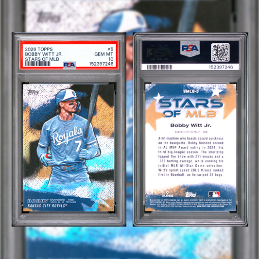 2026 Bobby Witt Jr. #5 PSA 10 152397246