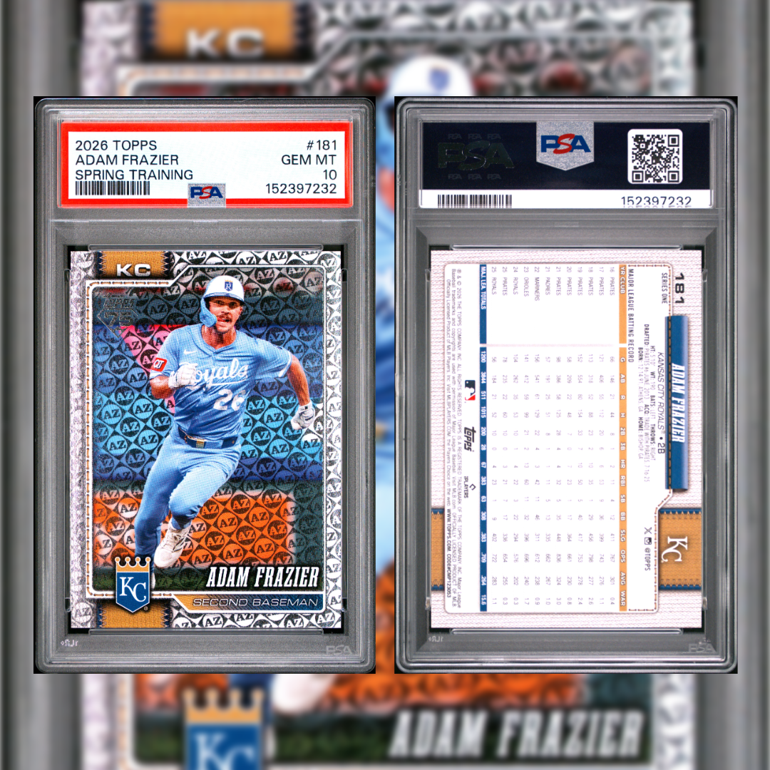 2026 Adam Frazier #181 PSA 10 152397232