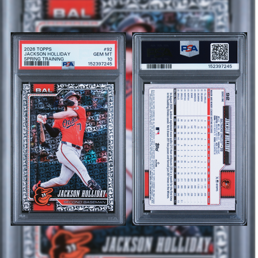 2026 Jackson Holliday #92 PSA 10 152397245