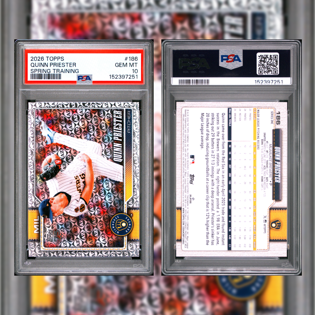 2026 Quinn Priester #186 PSA 10 152397251