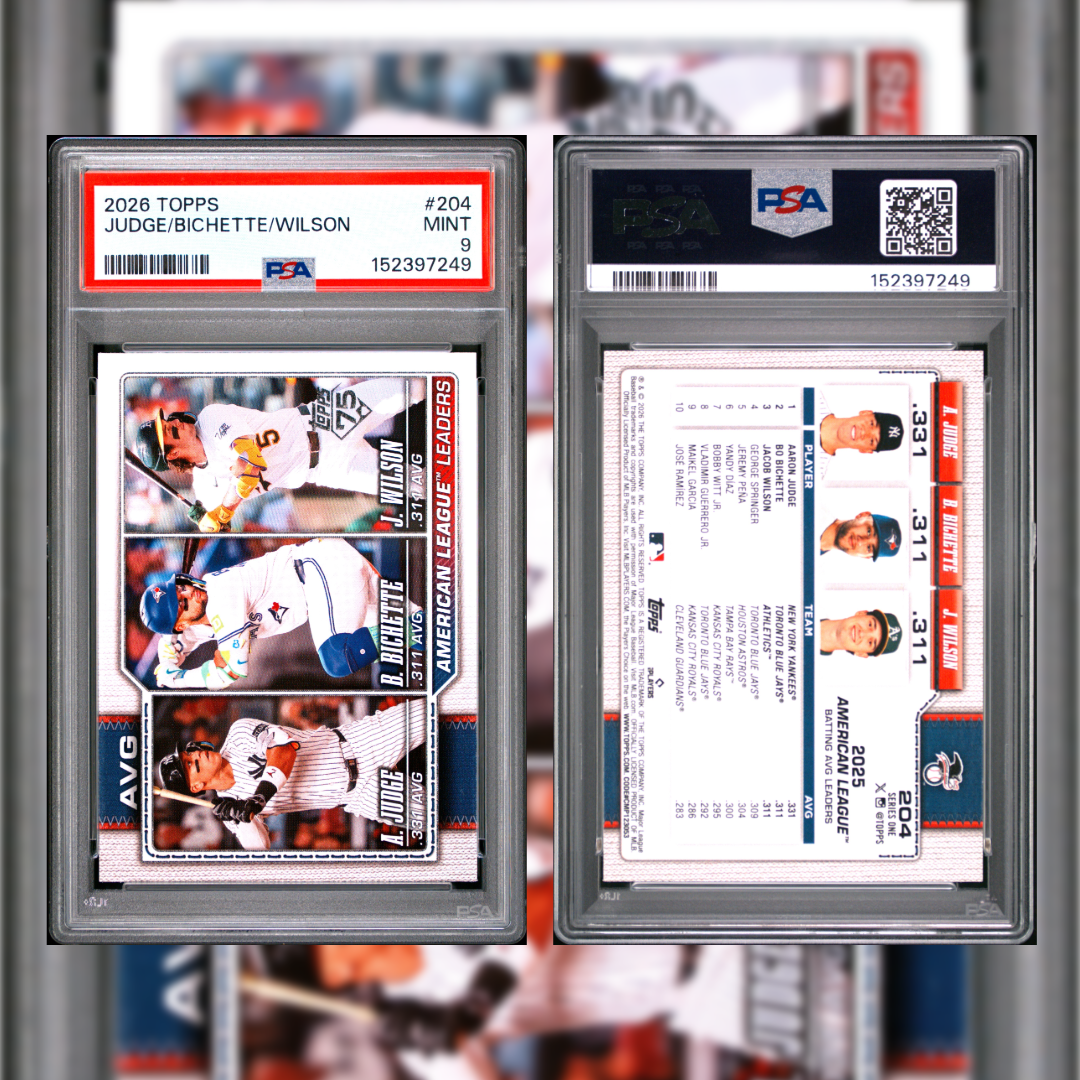 2026 Judge/Bichette/Wilson #204 PSA 9 152397249