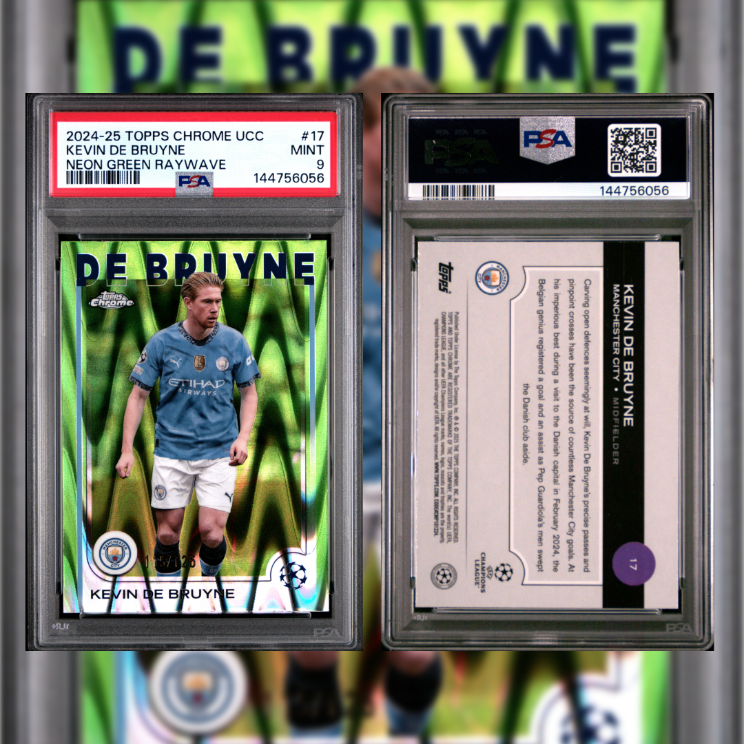2024-25 Kevin De Bruyne #17 PSA 9 144756056