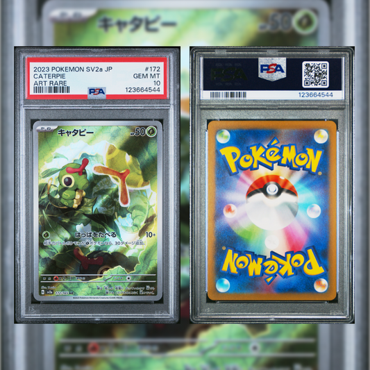 2023 Japanese Caterpie #172 PSA 10 123664544