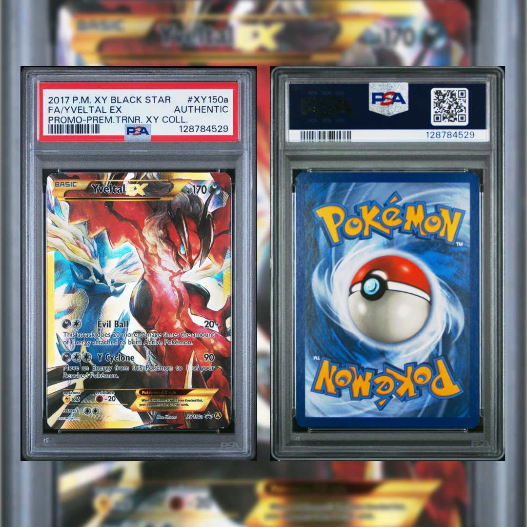 2017 FA/Yveltal EX #XY150a PSA AUTHENTIC 128784529