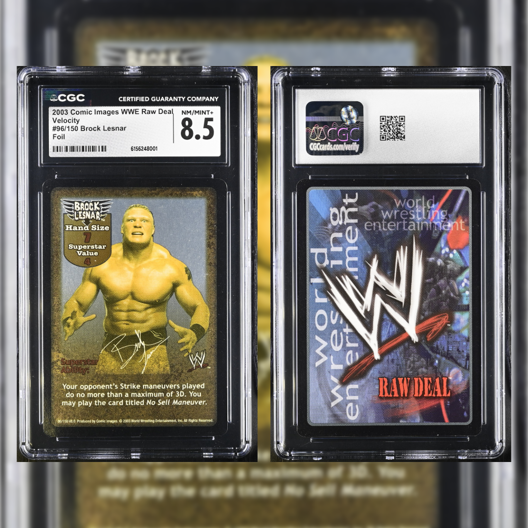2003 Brock Lesnar #96/150 CGC 8.5 6156248001