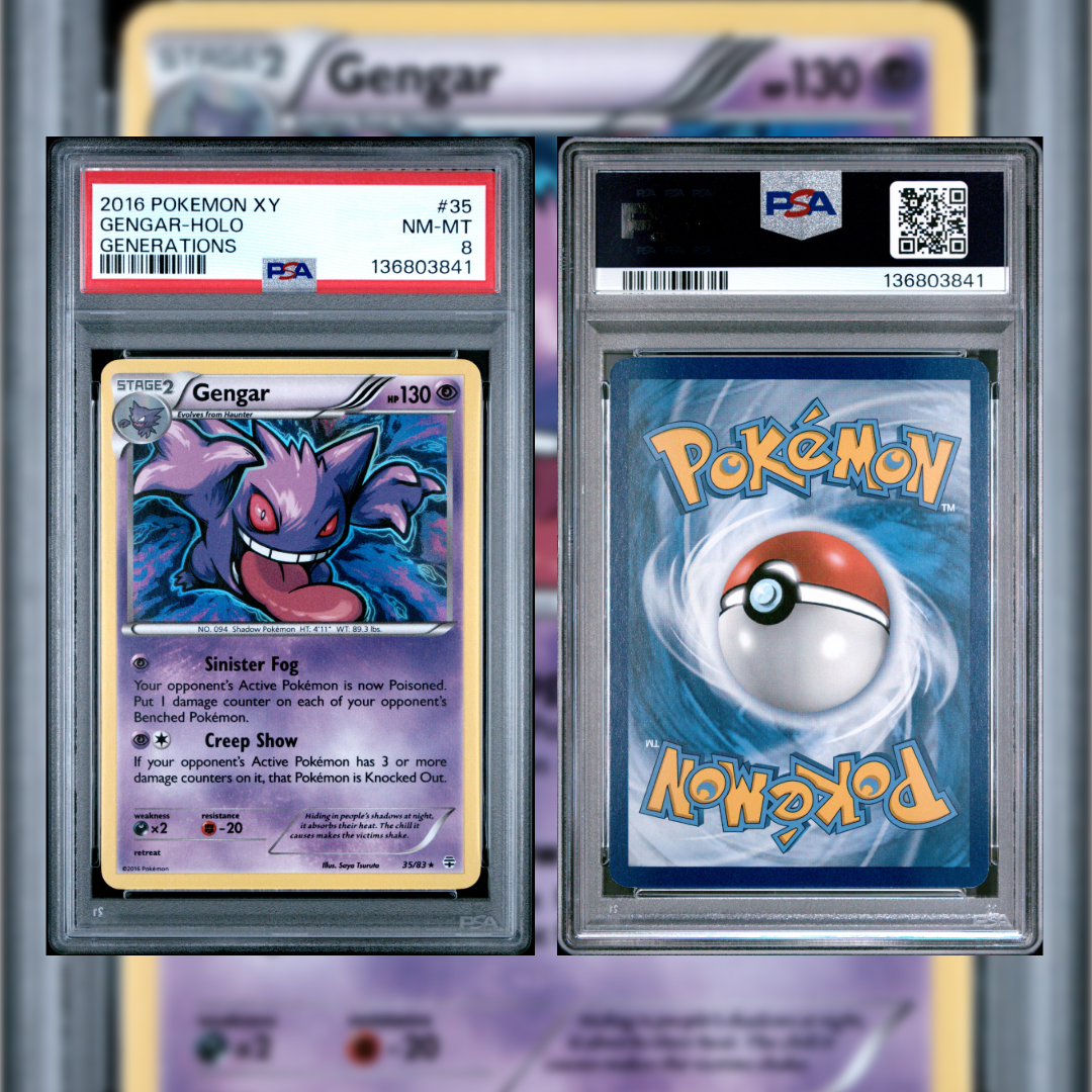 2016 Gengar-Holo #35 PSA 8 136803841