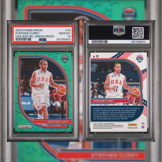 2020 Stephen Curry #10 PSA 10 85706843