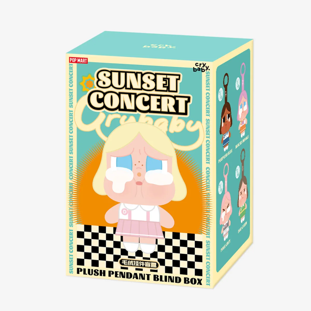(INDIVIDUAL BOX) POP MART Sunset Concert - Plush Pendant Blind Box