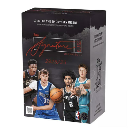 2025-26 Topps Signature Class Basketball Value Box