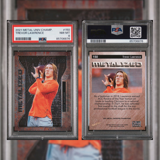 2021 Trevor Lawrence #150 PSA 8 85706876
