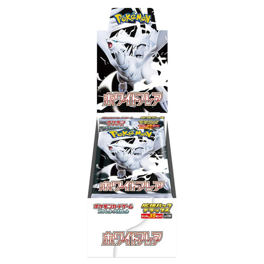 Pokemon TCG: Scarlet & Violet - White Flare Deluxe Booster Box (With Shrink) Japanese