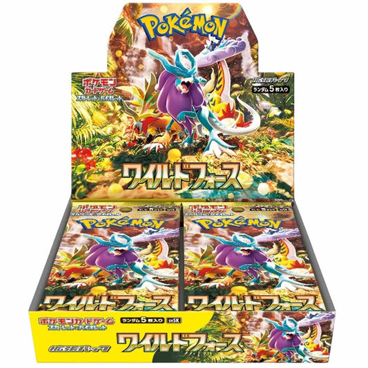 Pokemon TCG: Wild Force Booster Box (Japanese) No Shrink